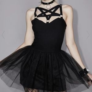 BLEAK MOONLIGHT PENTAGRAM DRESS